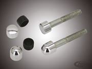 ALUMINUM AND CHROME COVERS FOR ALLEN HEAD SCREWS AND CYLINDER HEAD BOLTS