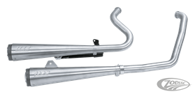 SUPERTRAPP 2-INTO-2 MEGAPHONE EXHAUST SYSTEM WITH LOW EXIT