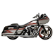 SUPERTRAPP TRUE DUAL CROSS-OVER EXHAUST SYSTEM FOR TOURING