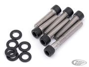 BLACK STAINLESS STEEL NOSE CONE SCREW KITS
