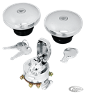 IGNITION SWITCH AND LOCKABLE SCREW-IN GAS CAP KITS