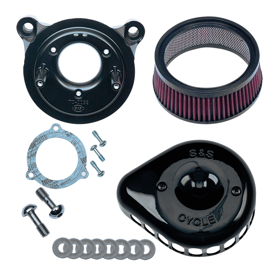 S&S STEALTH MINI TEARDROP AIR CLEANER KITS - Zodiac