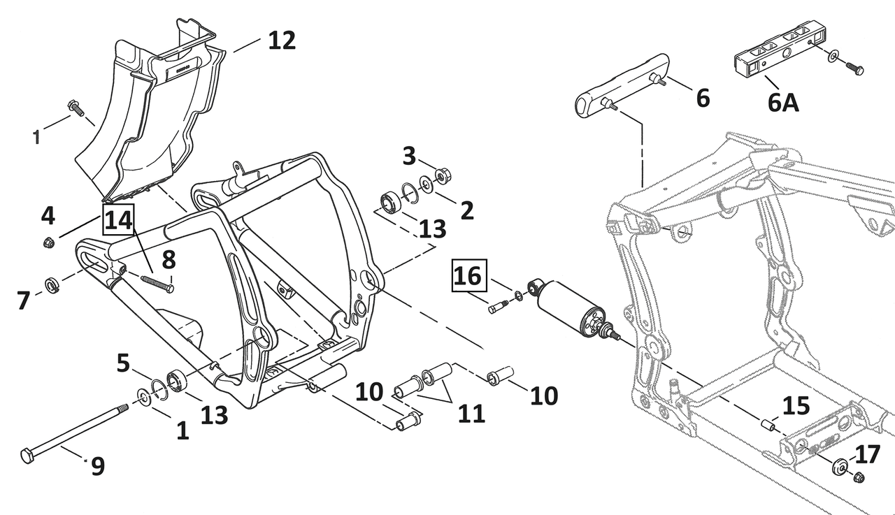 Washer/Grommet Rear Shock F*ST00-17