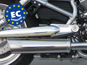 EC-Approved Exhausts for V-Rod