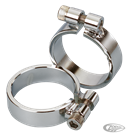 CHROME EXHAUST CLAMPS
