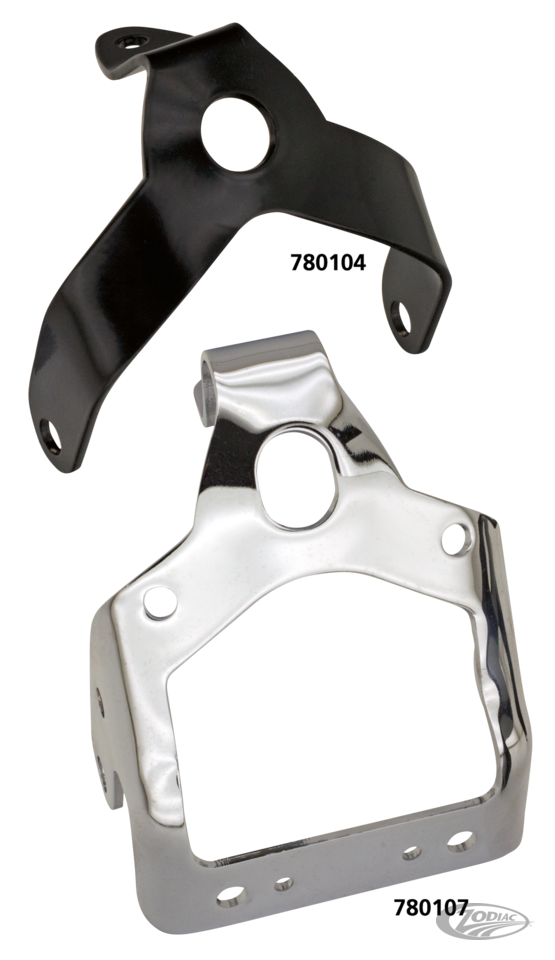 HEADLIGHT & HORN BRACKET FOR EARLY SPRINGER FORKS -...