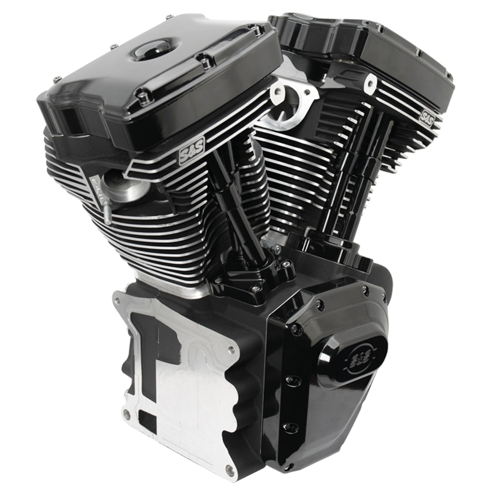 S&S T124 black ed no carb/ign FXD06-17