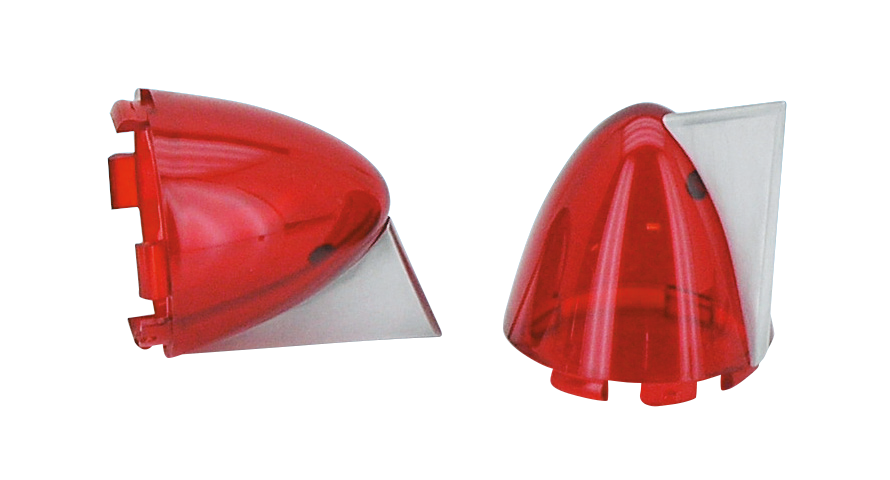 Alu finned amber bullet lenses pop-up st