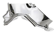 CHROME CYLINDER BASE COVER FOR TWIN CAM