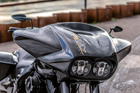 CARENAGE TOMMY & SONS BATWING POUR PHARE DE ROAD GLIDE