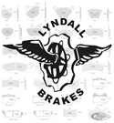 LYNDALL BRAKE PAD SETS, FRONT