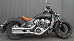 MCJ ADJUSTABLE SLIP-ON MUFFLERS FOR INDIAN SCOUT