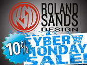 10% OFF ALL ROLAND SANDS DESIGN PRODUCTS