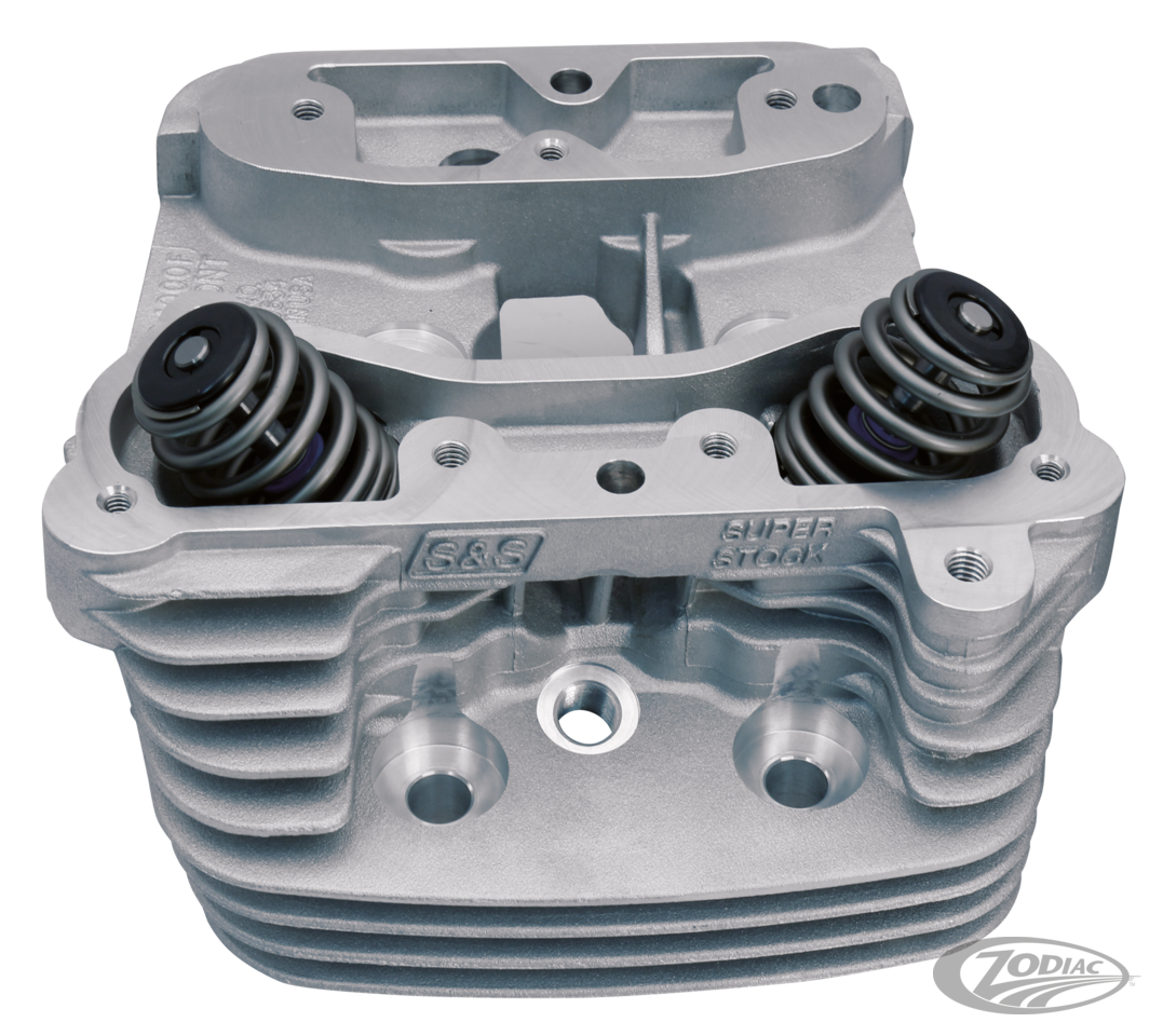 S＆S CYCLE(エスアンドエスサイクル) バイク シリンダー SUPER STOCK CYLINDER HEAD TWIN CAM 06-17