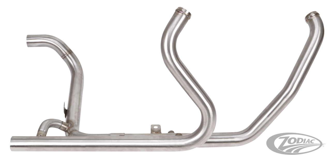 Two Brothers Racing True Dual Headers In Brushed Stainless Steel For 2010-2016 Touring Models (005-38701H)