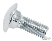 CHROME PLATED CARRIAGE BOLTS