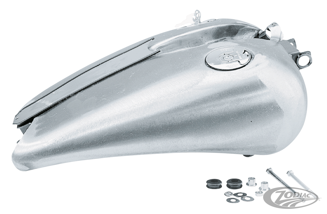 Zodiac Stretched Gas Tank For Dual Screw-In Type For 1991-2005 Dyna Models  (011642)