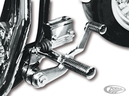 CHROME FORWARD CONTROL KITS WITH MASTER CYLINDER FOR BIG TWINS