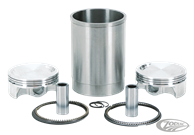 WISECO 110 CI SLEEPER KIT WITH 4" BIG BORE PISTONS FOR TWIN CAM