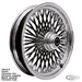 ROUES RIDE WRIGHT AVEC RAYONNAGE RADIAL A 50 RAYONS